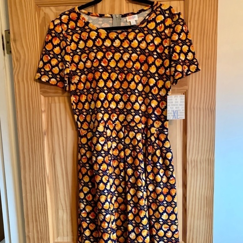 Lularoe Amelia Dress‎ XL NWT